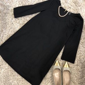 H&M black jersey dress